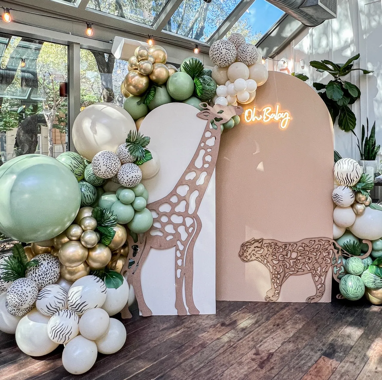 Muted Safari look for your party